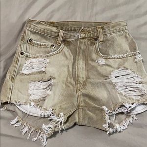 Denim short